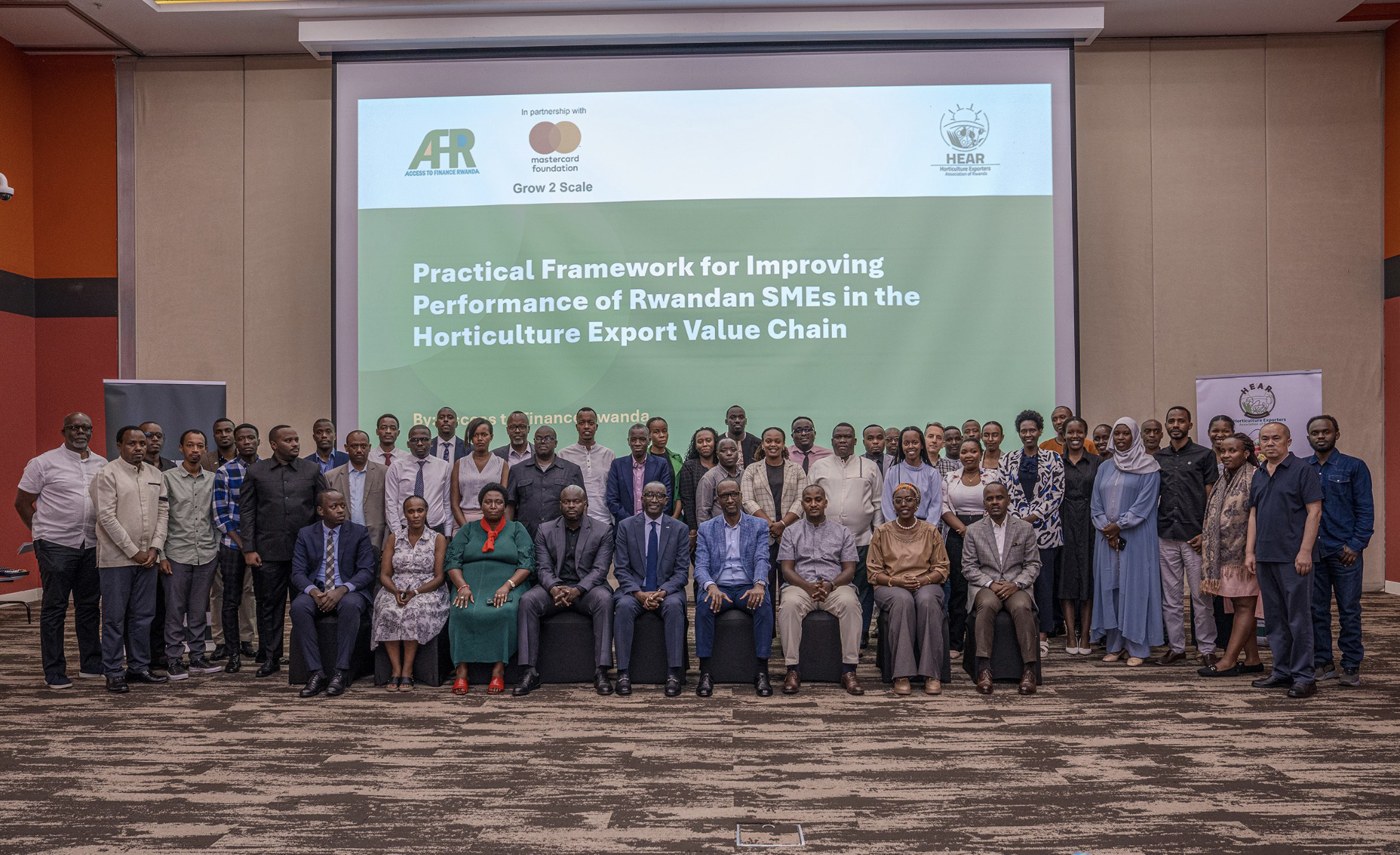 Agricultural presentation with buyers and growers